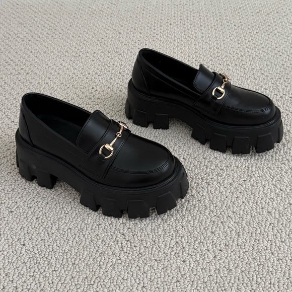 Princess Polly Penny Lane Platform Loafers - Picture 5 of 13